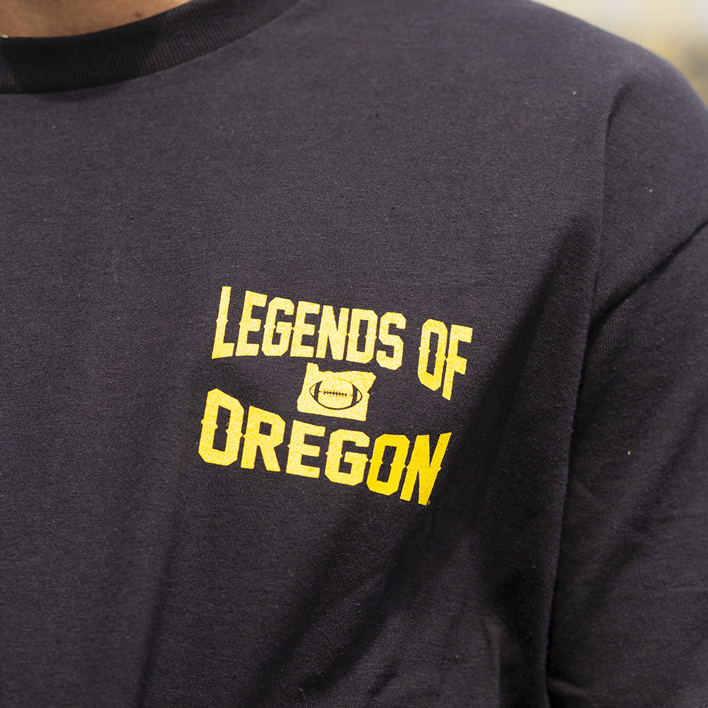 Legends of Oregon, Marcus Mariota, McKenzie SewOn, T-Shirt